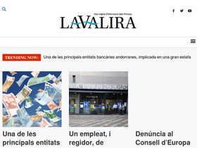 'lavalira.eu' screenshot
