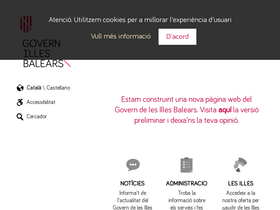 'apps.caib.es' screenshot