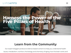 'lifeapps.io' screenshot