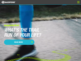 'bauerfeind-sports.com' screenshot