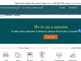 'horacemann.com' screenshot