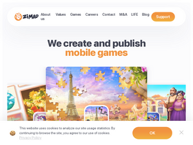 'zimad.com' screenshot