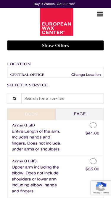 reservations.waxcenter.com