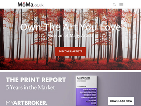'moma.co.uk' screenshot