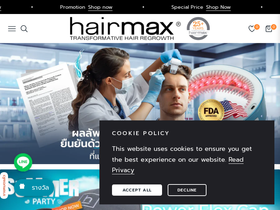 hairmaxthailand.com homepage screenshot
