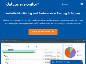 'dotcom-monitor.com' screenshot