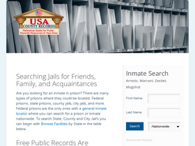 'usacountyrecords.com' screenshot