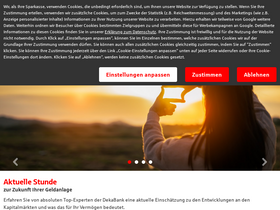 'foerde-sparkasse.de' screenshot