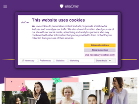'ellaone.co.uk' screenshot