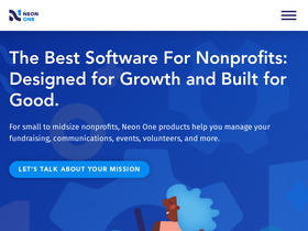 'neoncrm.com' screenshot