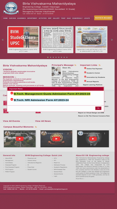 bvmengineering.ac.in