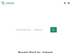 'joberie.com' screenshot