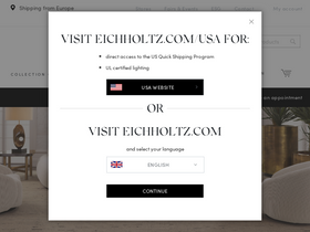 'eichholtz.com' screenshot