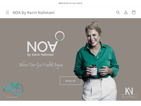 noavitamins.com homepage screenshot
