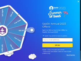 'saastr.com' screenshot