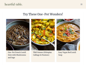 'heartfultable.com' screenshot