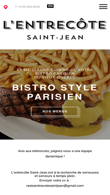 entrecotesaintjean.com