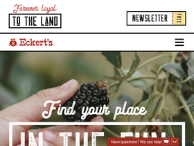 'eckerts.com' screenshot