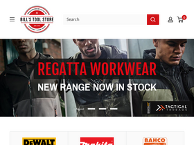 Bill's Tool Store homepage screenshot
