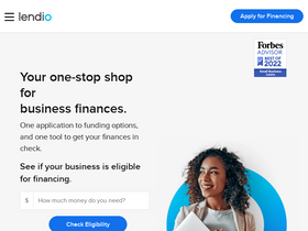 'lendio.com' screenshot