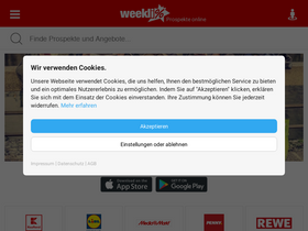 'weekli.de' screenshot