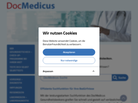 'gesundheits-lexikon.com' screenshot