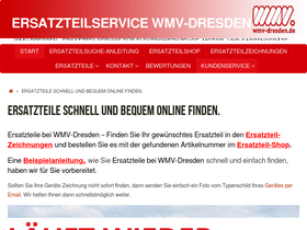 'wmv-dresden.de' screenshot
