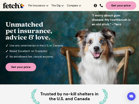 'fetchpet.com' screenshot