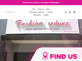 fashionreduxe.com homepage screenshot