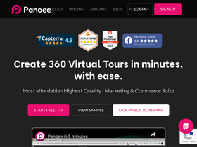 'panoee.com' screenshot