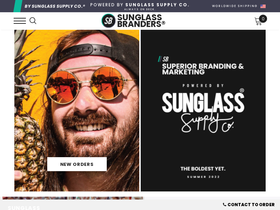 sunglassbranders.com homepage screenshot