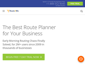 'route4me.com' screenshot