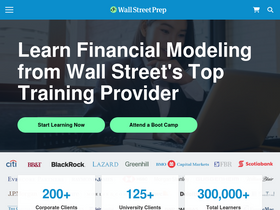 'wallstreetprep.com' screenshot