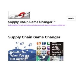 'supplychaingamechanger.com' screenshot