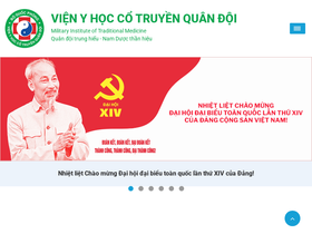 'yhoccotruyenqd.vn' screenshot