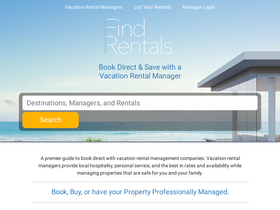 'findrentals.com' screenshot