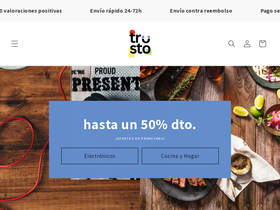 trustoshop.com homepage screenshot