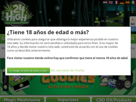 '24high.es' screenshot