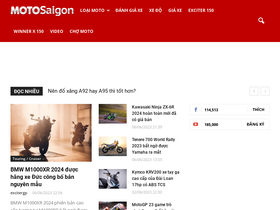 'motosaigon.vn' screenshot