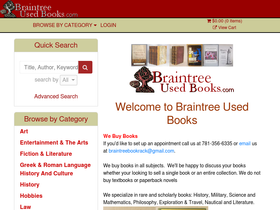 braintreeusedbooks.com