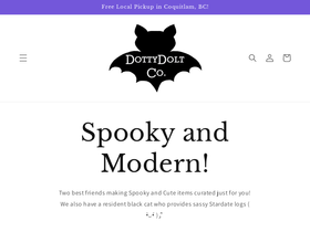 dottydolt.com homepage screenshot