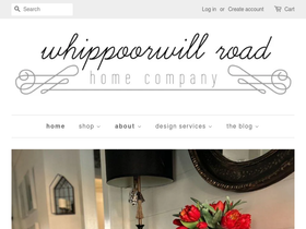 whippoorwillroad.com homepage screenshot