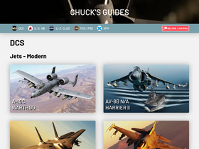 'chucksguides.com' screenshot