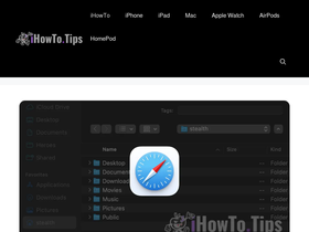 'ihowto.tips' screenshot