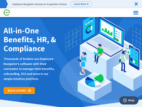'login.employeenavigator.com' screenshot