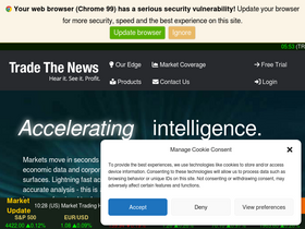'tradethenews.com' screenshot