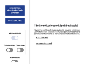 'jultika.oulu.fi' screenshot