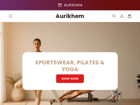 aurikhem.com homepage screenshot