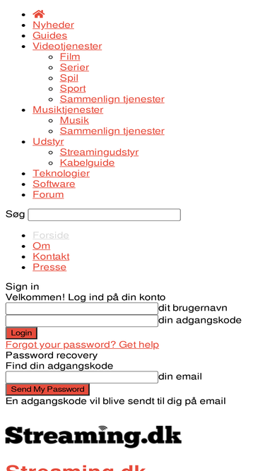 streaming.dk