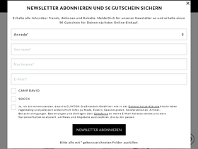 'campdavid-soccx.de' screenshot